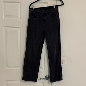 American Eagle Striged Black Denim Jeans